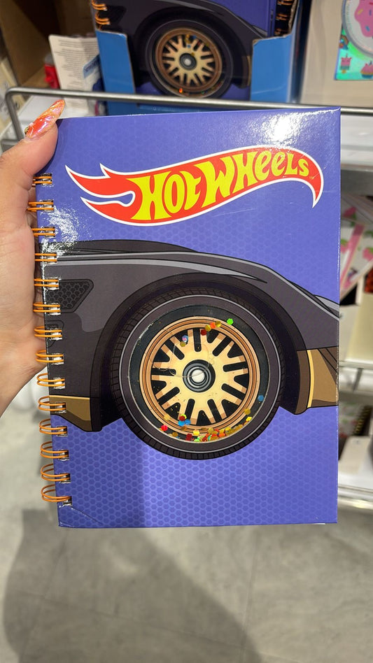 Cuaderno de Hotwheels